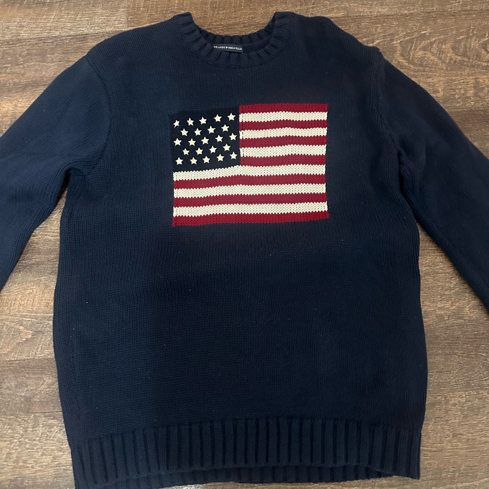 Brandy Melville USA Flag Sweater